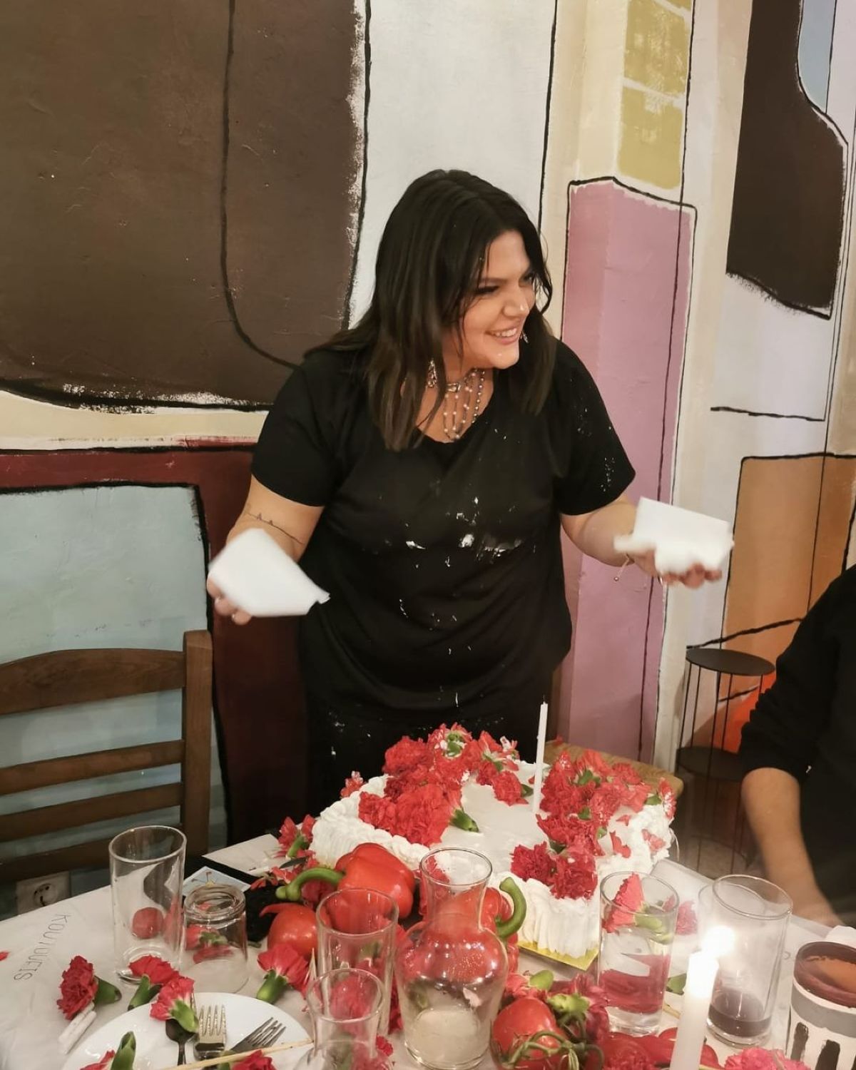 Η ανάρτηση της Δανάης Μπάρκα στο Instagram για τα γενέθλια της.