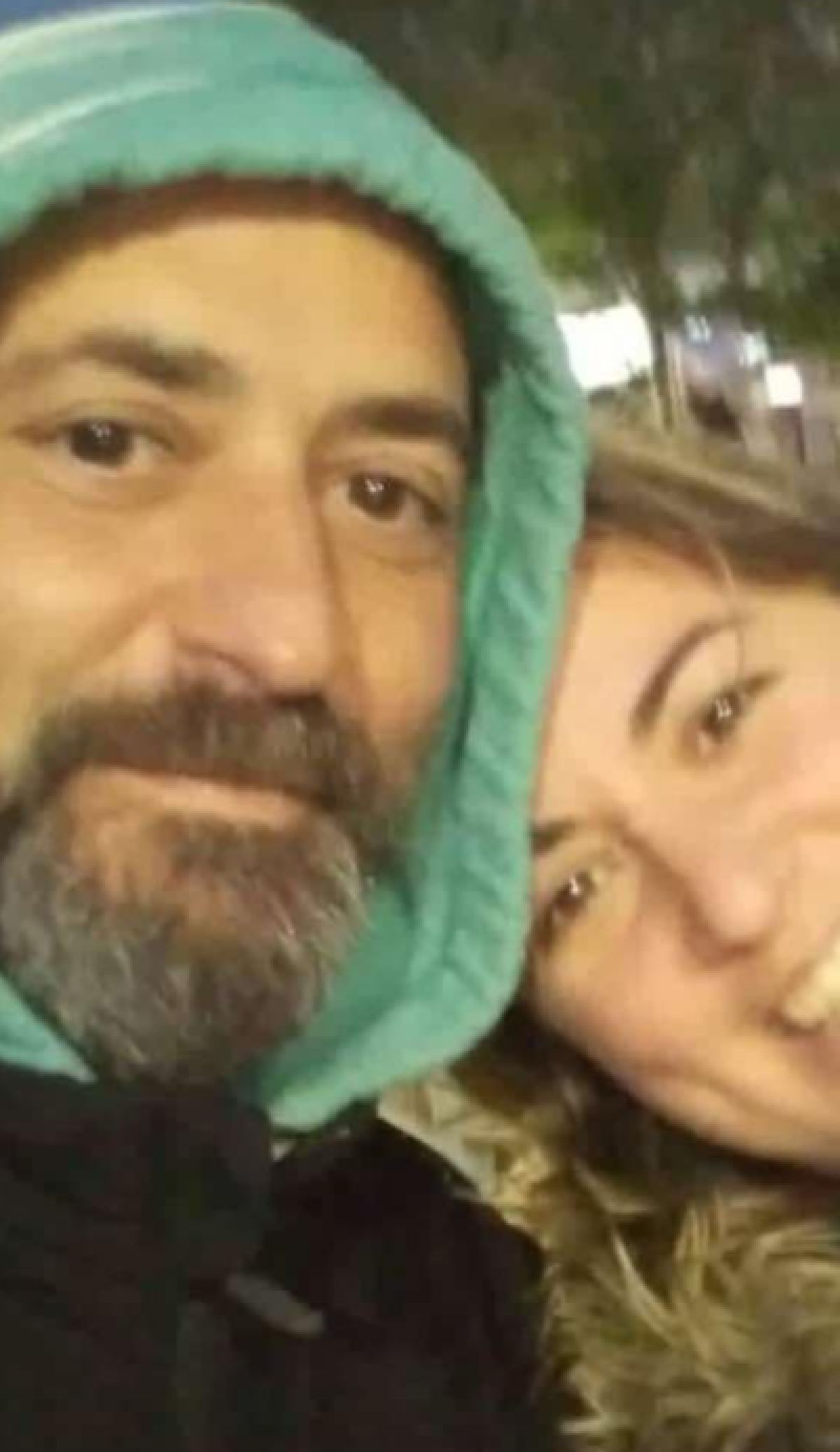 Ο Διονύσης Κυπριώτης με την γυναίκα του.