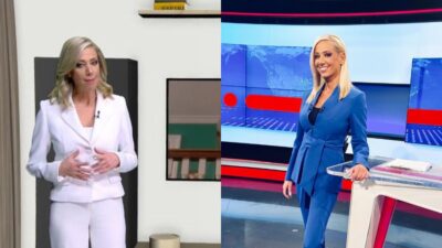 Η Έφη Αλεβίζου στο δελτίο ειδήσεων του ALPHA