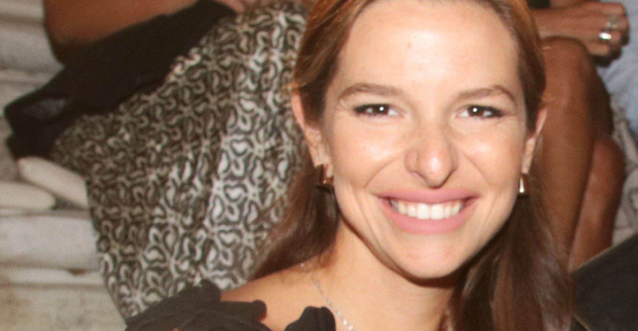 Η Εριέττα Κούρκουλου σε βραδινή έξοδο.