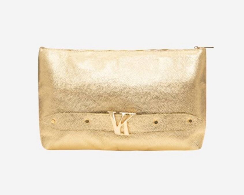 Χρυσαφί clutch 