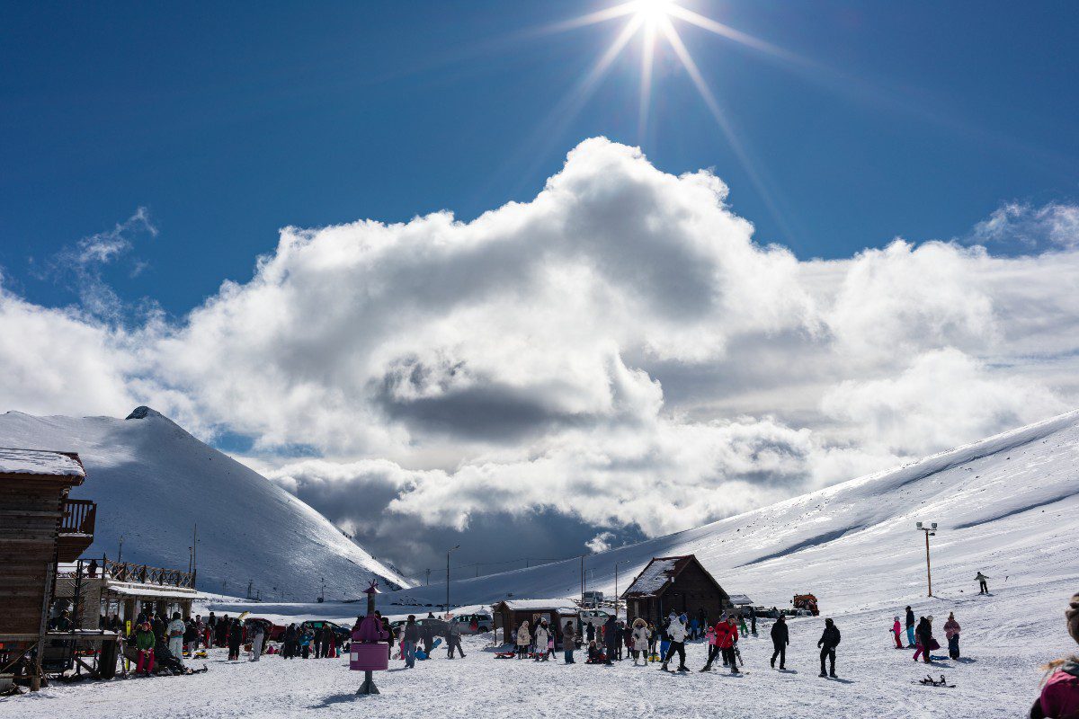 Το χιονοδρομικό στο Φαλακρό όρος