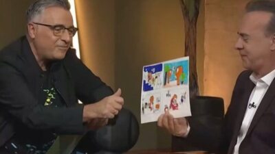 Ο Φώτης Σεργουλόπουλος στην εκπομπή "Παρέα"