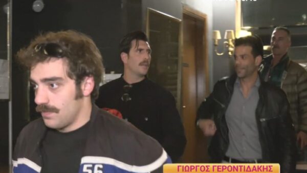 Ο Γιώργος Γεροντιδάκης μιλάει στις κάμερες του Happy Day.