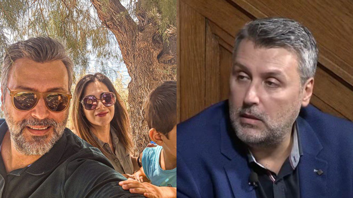 Ο Γιάννης Καλλιάνος με την οικογένειά του σε βόλτα και ο ίδιος στη συνέντευξή του στο Πάμε Δανάη