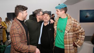 Ο Γιάννης Πάριος με τους τρεις από τους 4 γιους του