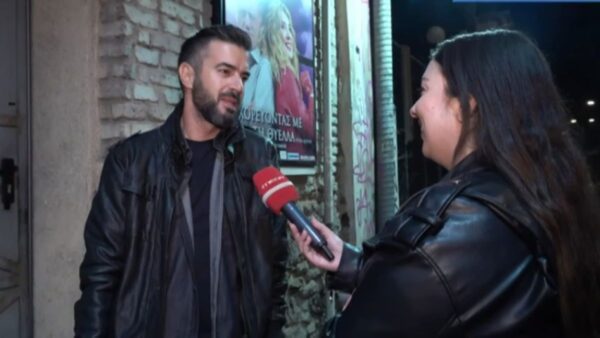 Ο Γιάννης Τσιμιτσέλης μιλάει στην κάμερα του Buongiorno.