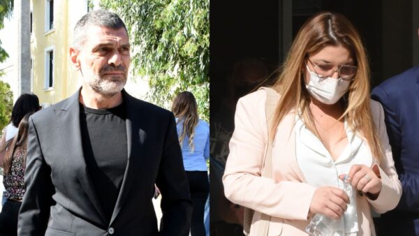 Ο Γιώργος Μαυρίδης και η Έλενα Παπαρίζου