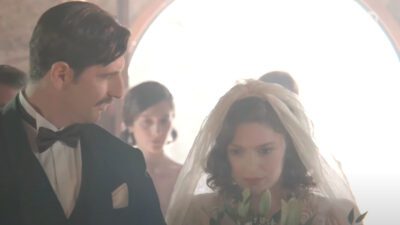 Ο Ρήγας και η Αλίκη στον γάμο τους στο Grand Hotel