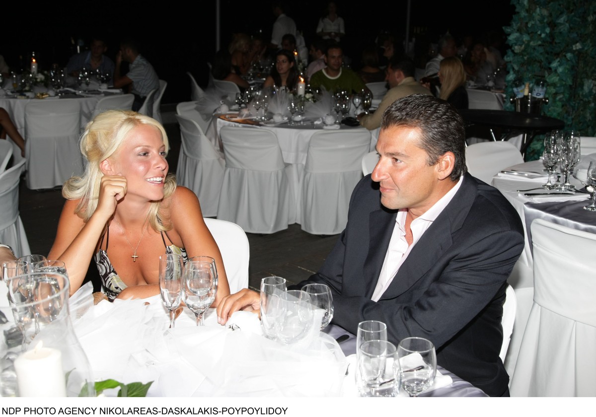 Ο Γιώργος Λιάγκας με την πρώην σύντροφό του Έλενα Γράβεζα