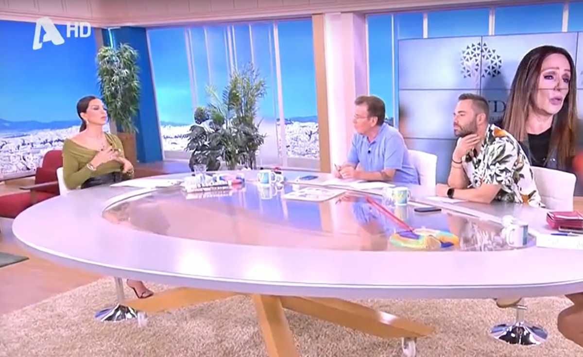 Το πλατό του Happy Day και η ομάδα του