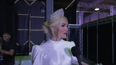 Η Ιωάννα Τούνη με νυφικό