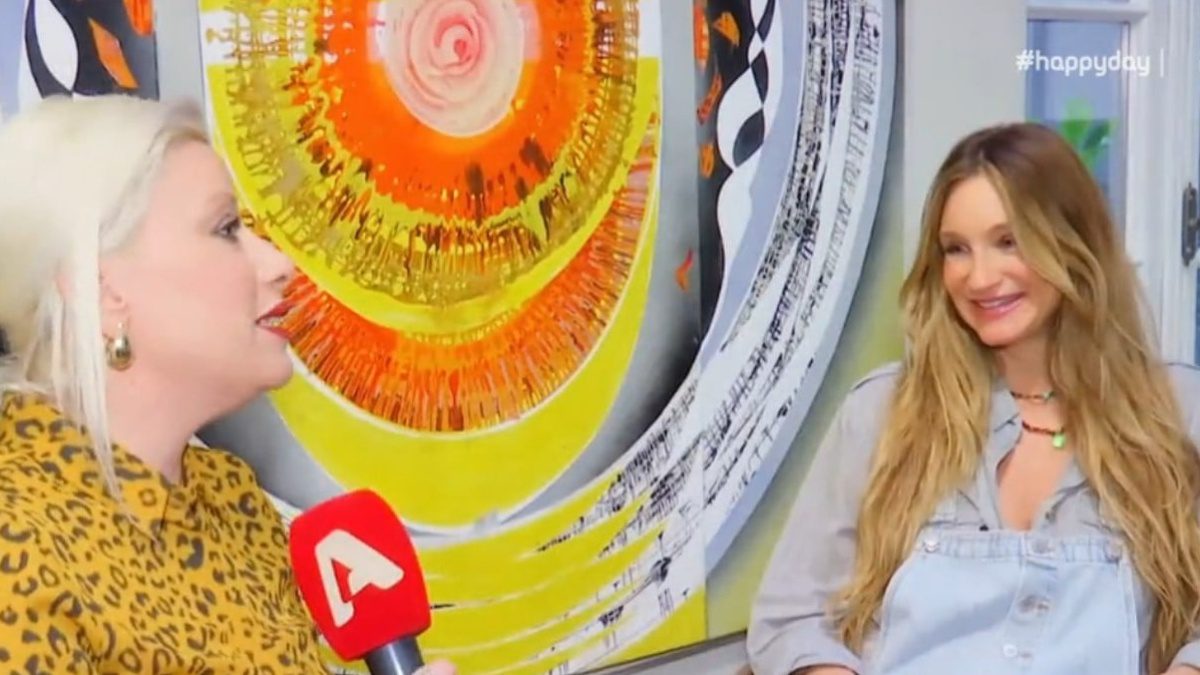 Η Ήρα Κατσαντώνη στην κάμερα του Happy Day