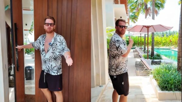 Τζέιμς Καφετζής: Η απίστευτη βίλα που μένει στο Μπαλί με 25 ευρώ το άτομο (Βίντεο)