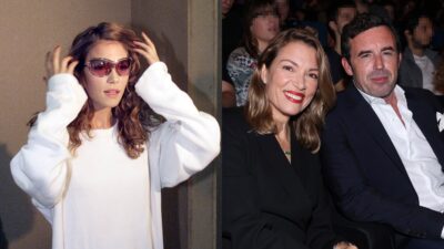 Η Καγιά σε μικρή ηλικία και δίπλα σήμερα με τον άντρα της