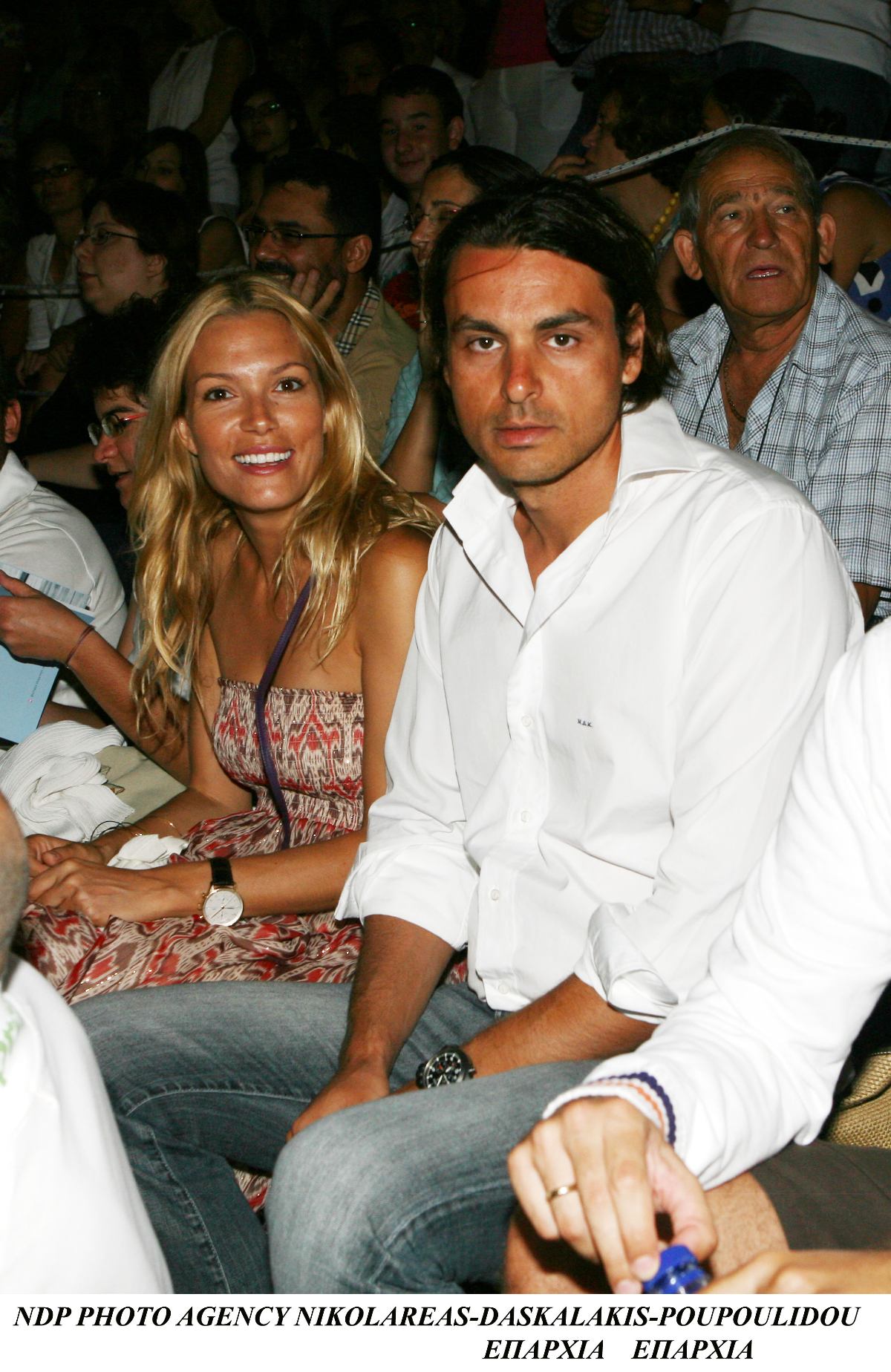 Η Βίκυ Καγιά με τον πρώην άντρα της Νίκο Κριθαριώτη