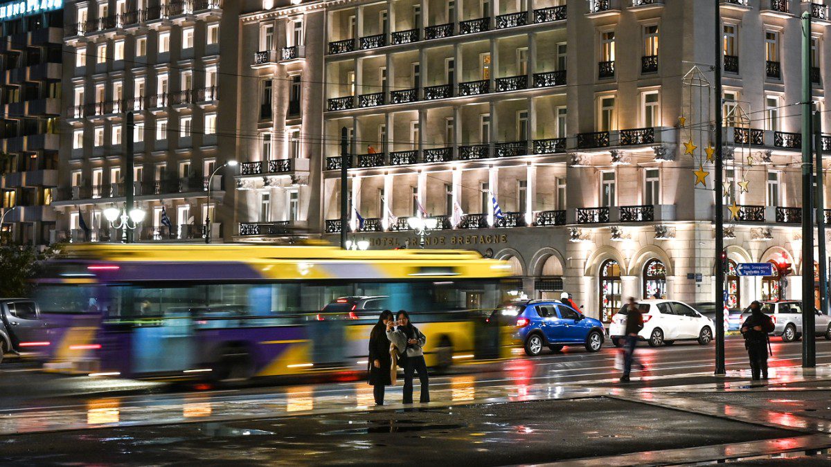 Ο καιρός στο κέντρο της Αθήνας