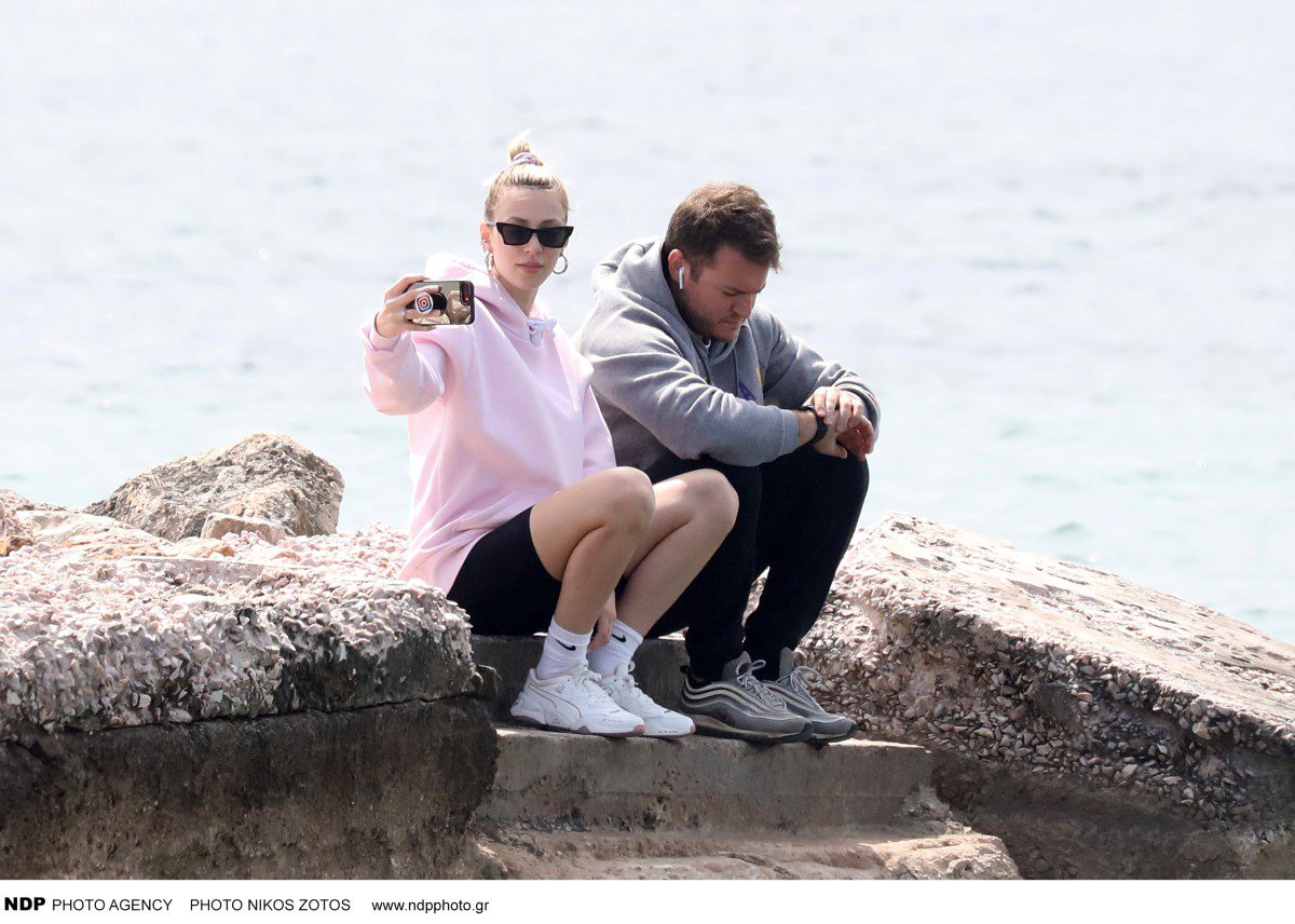 Η Γαρυφαλλιά Καληφώνη με τον πρώην σύντροφό της