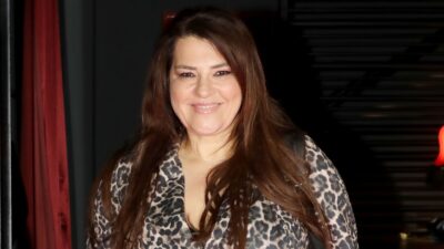 Η Κατερίνα Ζαρίφη σε έξοδό της