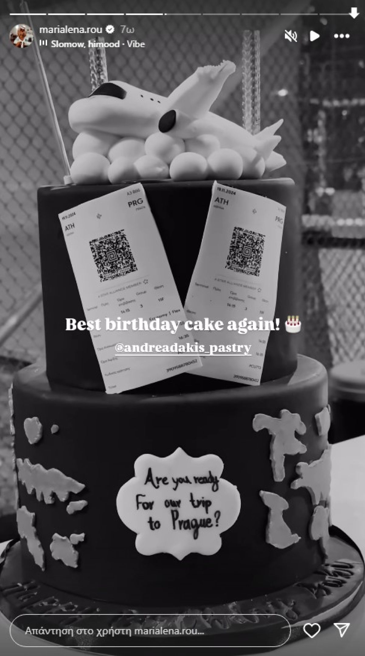 Η ανάρτηση της Μαριαλένας Ρουμελιώτη για τα γενέθλια του Σάκη Κατσούλη.