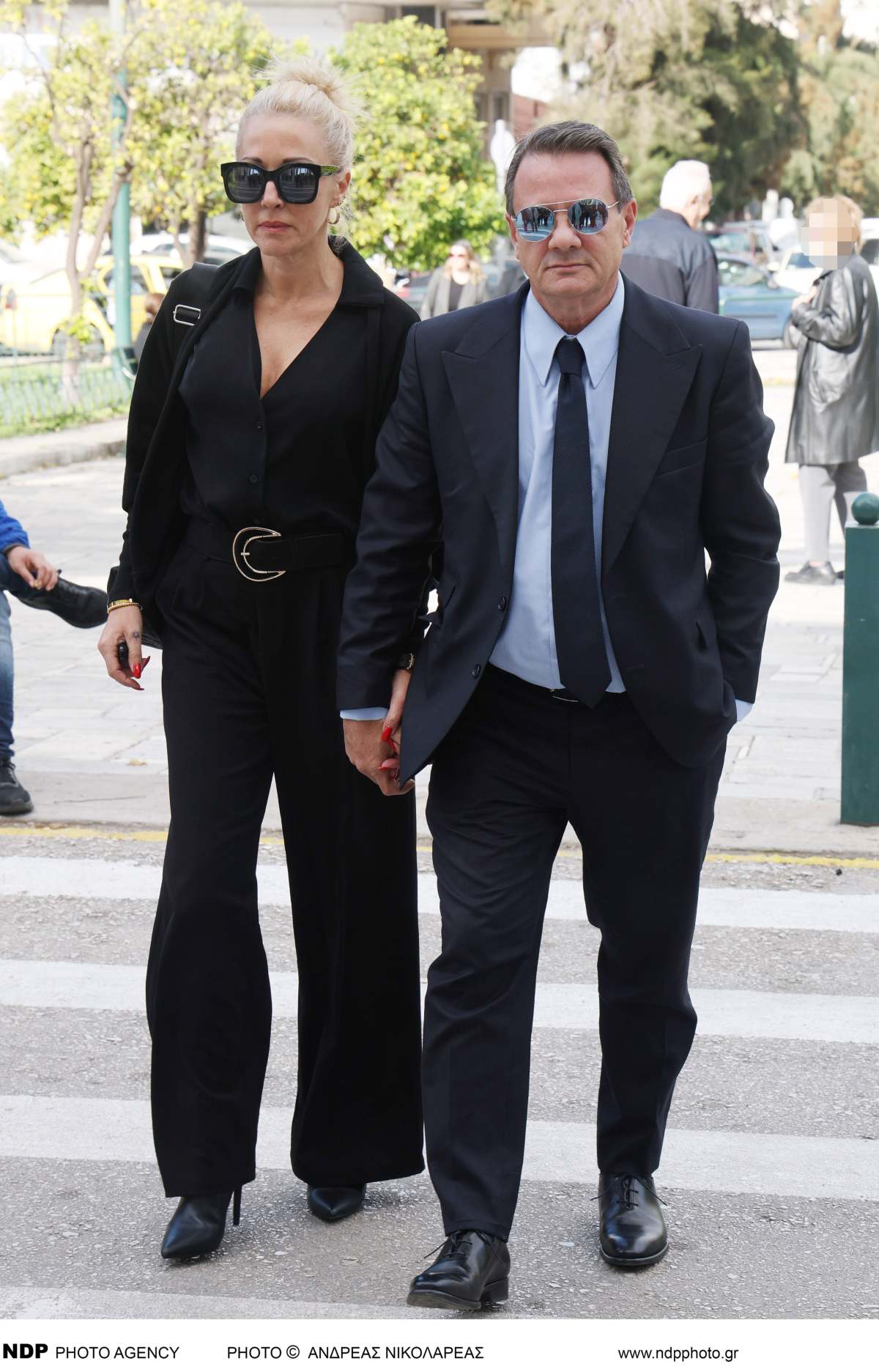 Ο Λύτρας στην κηδεία του Δημήτρη Σούρα