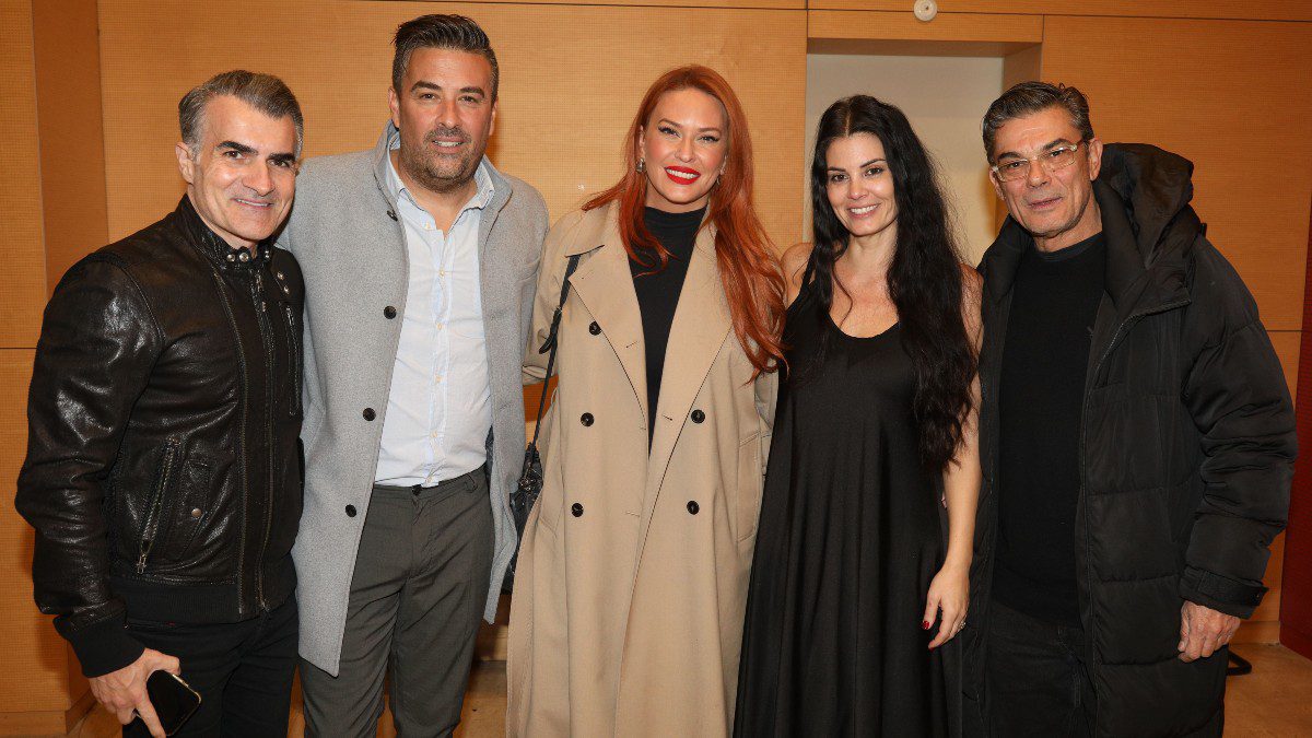 Μαρία Κορινθίου - Γιάννης Αϊβάζης, στην πρεμιέρα της παράστασης "Τελευταίος Χωρός"