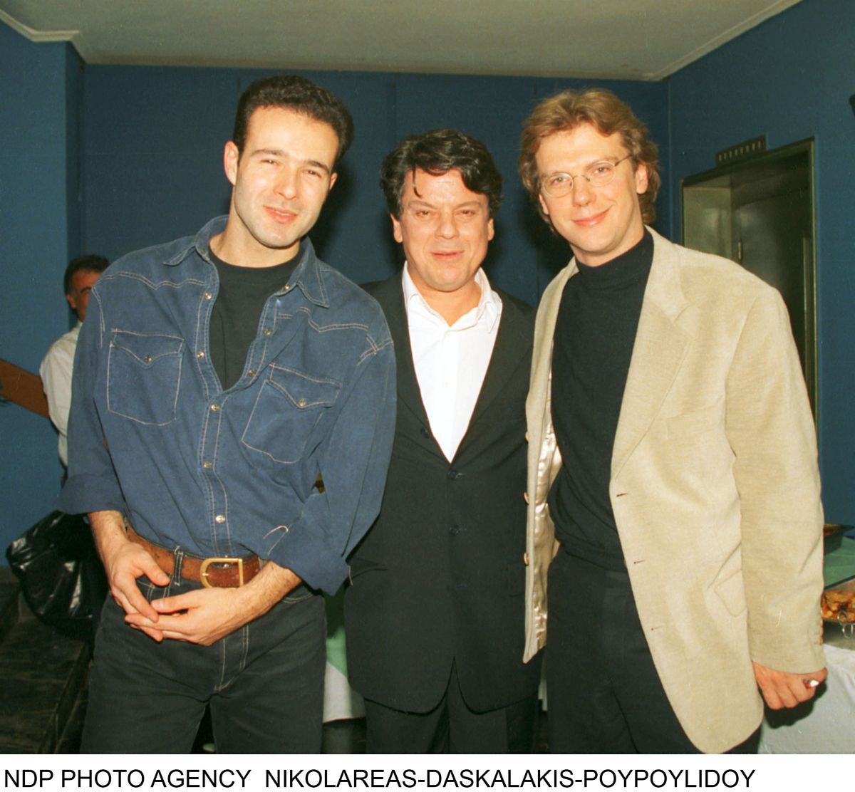 O Κώστας Σπυρόπουλος το 1997 Πρεμιέρα θέατρο Μπρόντγουεϊ "The Blues Brothers"