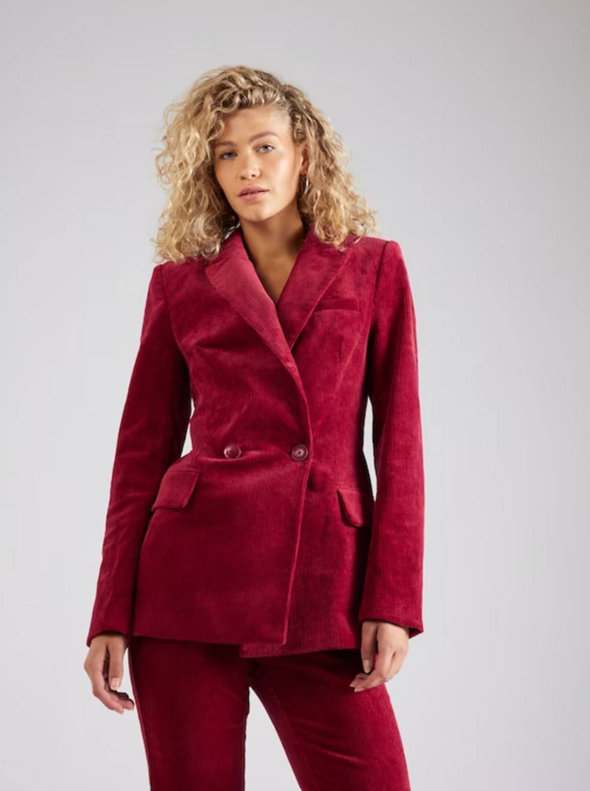 μπορντό κοτλέ σακάκι