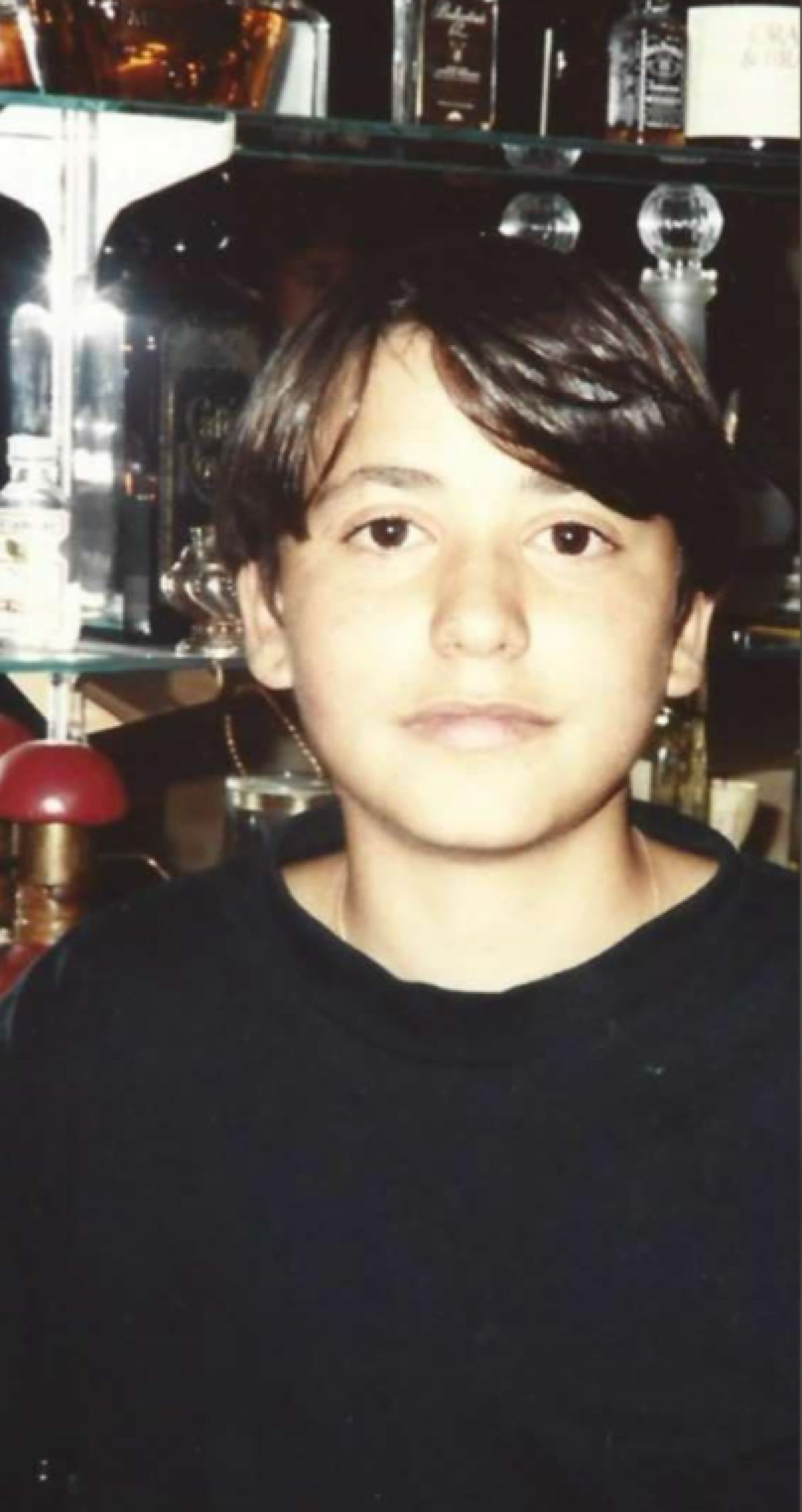 Ο Διονύσης Κυπριώτης σε μικρότερη ηλικία.