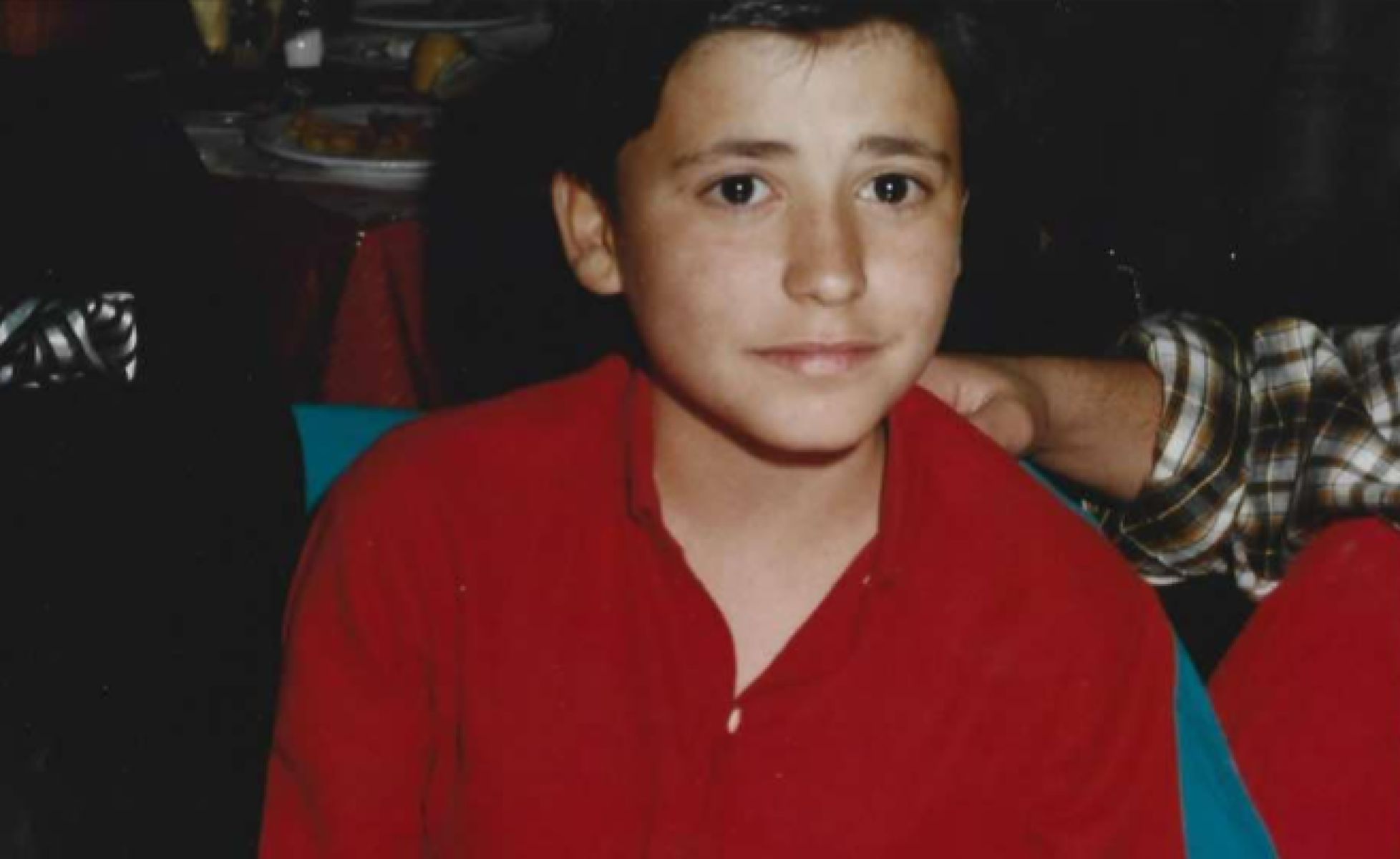 Ο Διονύσης Κυπριώτης σε μικρότερη ηλικία.