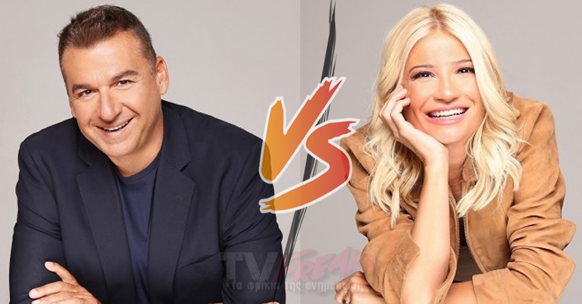 Ο Γιώργος Λιάγκας και η Φαίη Σκορδά