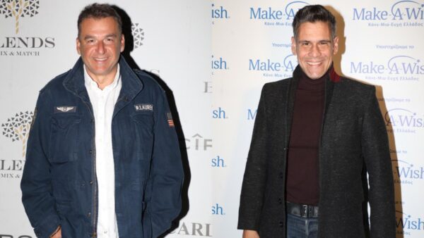 Ο Γιώργος Λιάγκας και ο Δημήτρης Ουγγαρέζος.