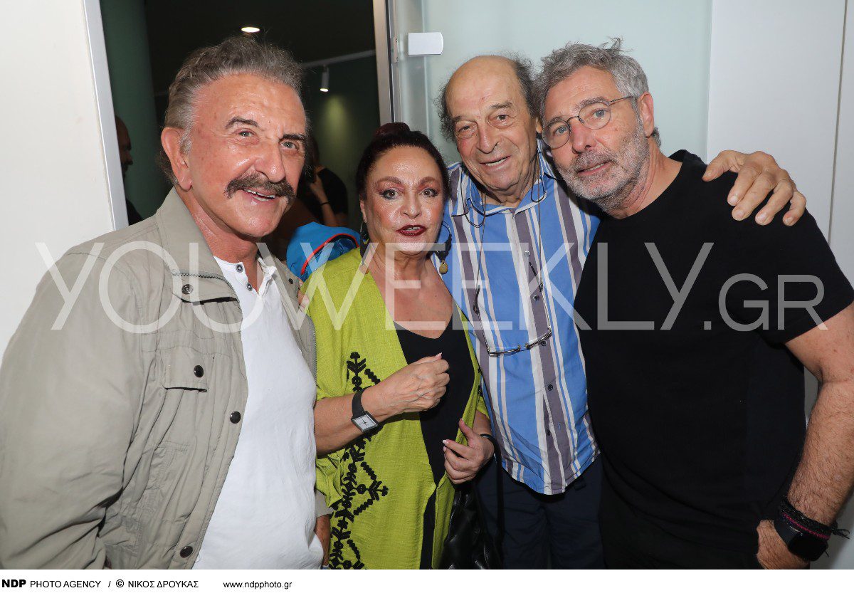 Η τελευταία δημόσια εμφάνιση του Μανούσου Μανουσάκη στο θέατρο Άλσος