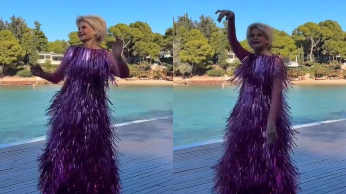 Η Μαρία Ιωαννίδου στο Athens Fashion Week.