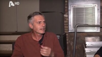 Ο Μάριος Αθανασίου στην κάμερα του Super Κατερίνα