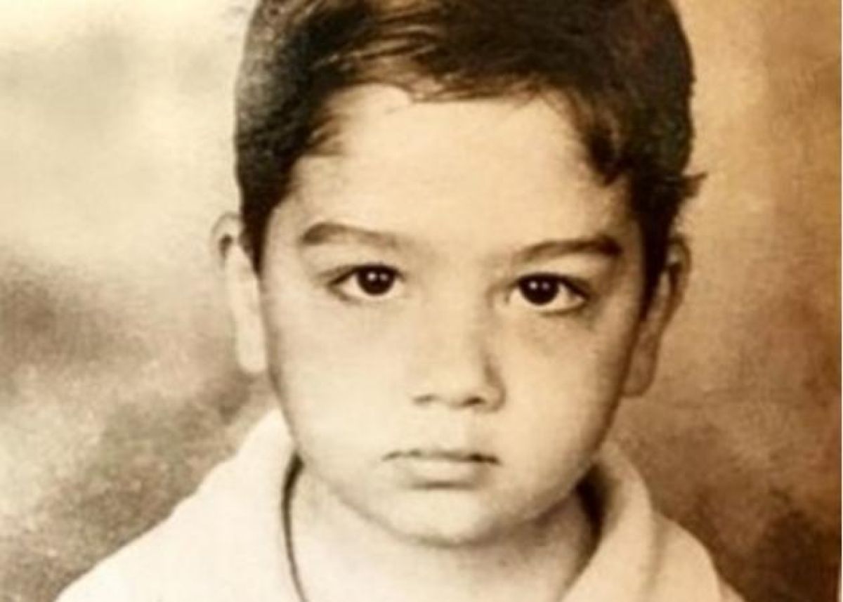 Ο Χρήστος Μάστορας σε μικρή ηλικία