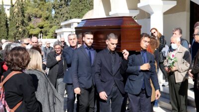 Το φέρετρο το Ανδρέα Μαυραγάνη