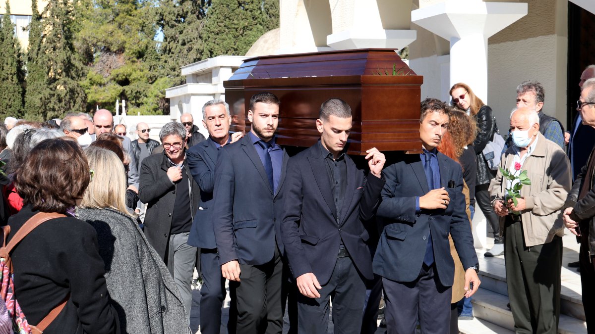 Το φέρετρο το Ανδρέα Μαυραγάνη