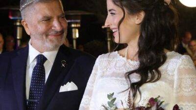 Νάνσυ Κοιλού και Γιώργος Πατούλης στον γάμο τους
