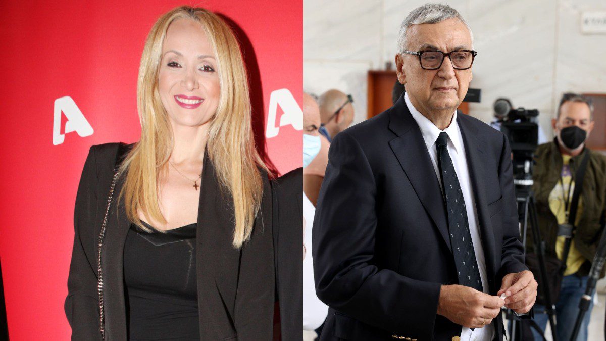 Η Ναταλία Κάκαβα και ο Δημήτρης Σούρας.