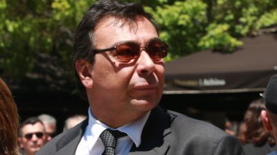 Ο Νίκος Νικητέας στην Μητρόπολη Αθηνών.