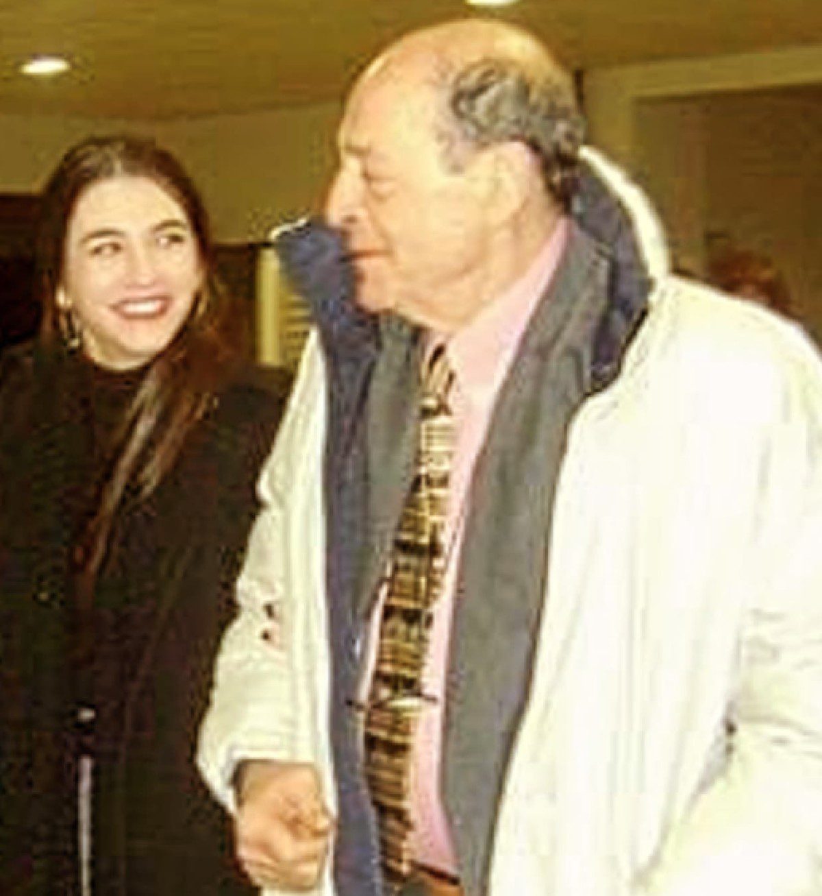 Παντούση και Μανούσος Μανουσάκης σε παλιά έξοδό τους