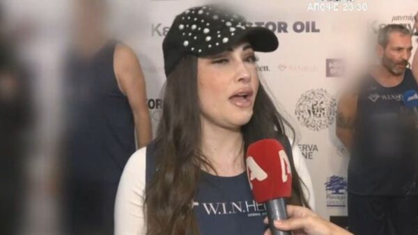 Η Ιωάννα Παλιοσπύρου στην κάμερα του Happy Day