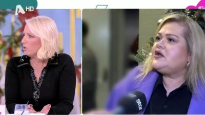 Η Κατερίνα Παπακωστοπούλου και η Χρύσλα Γεωργακοπούλου