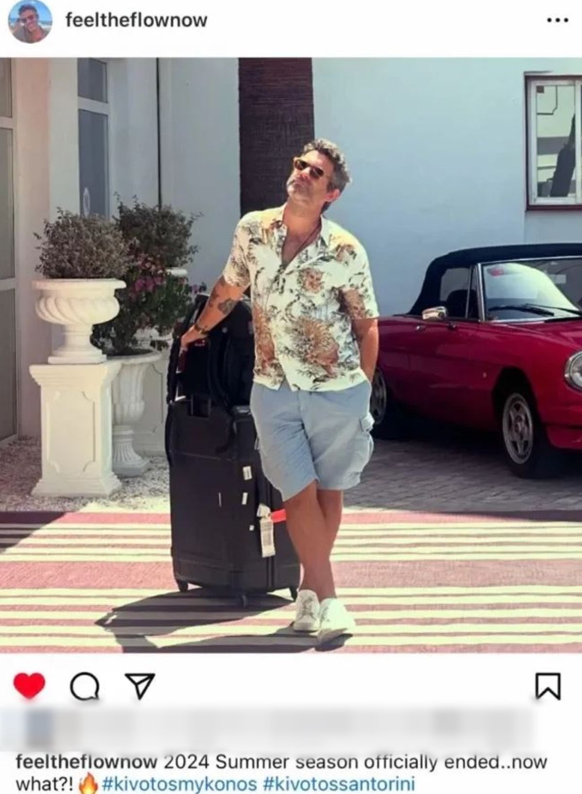 Η ανάρτηση του Φίλιππου Μιχόπουλου.