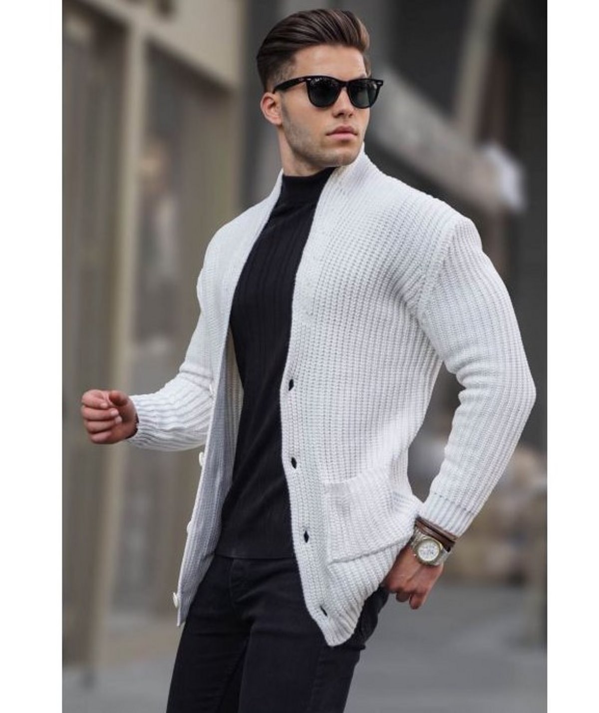 Πλεκτή ζακέτα Bentailor.gr