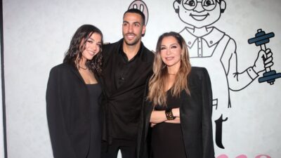 Παλιά φωτογραφία του Αλέξανδρου Πολυχρονιάδη με την Μελίνα Νικολαΐδη και την Δέσποινα Βανδή