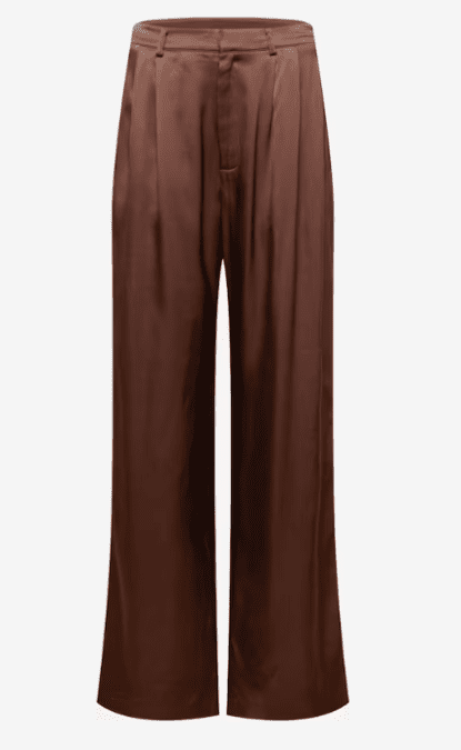 σοκολατί κομψό παντελόνι