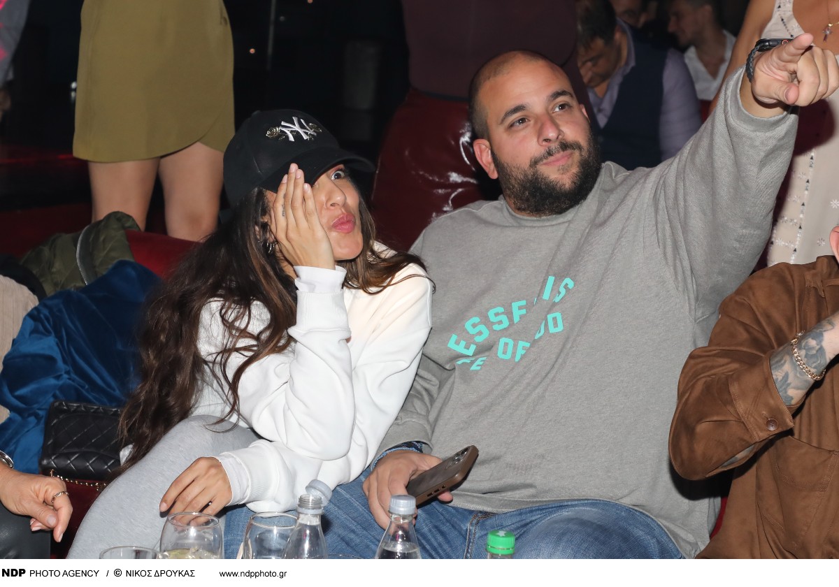 Η Μαρίνα Σάττι και ο Mike Σταθάκης στην Ακτή Πειραιώς