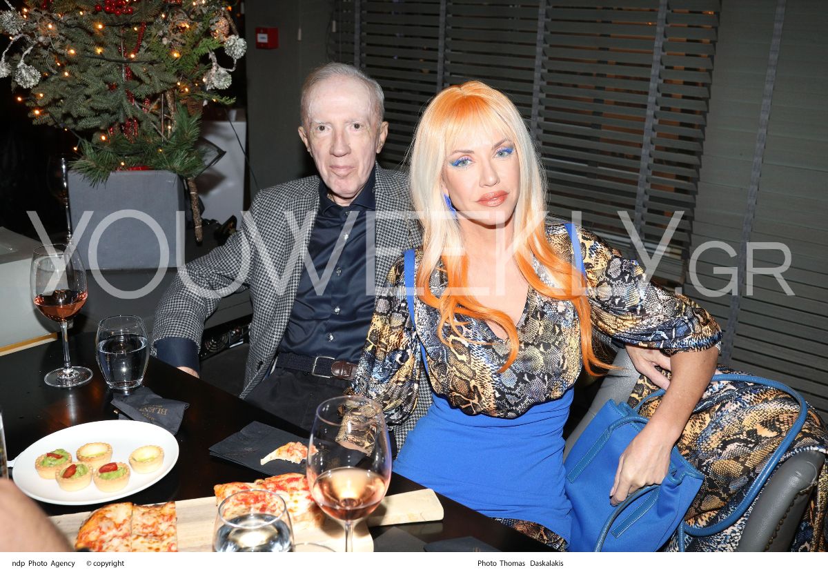 Η Τζόρτζια Σικαβάρα και ο Κωνσταντίνος Πλεύρης σε έξοδό τους